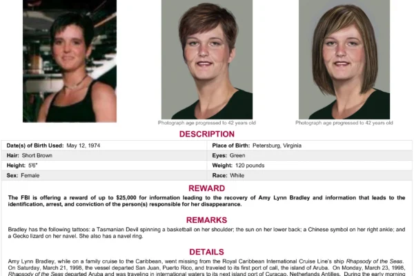 Amy Bradley Missing - Naow - Nao Missing Person