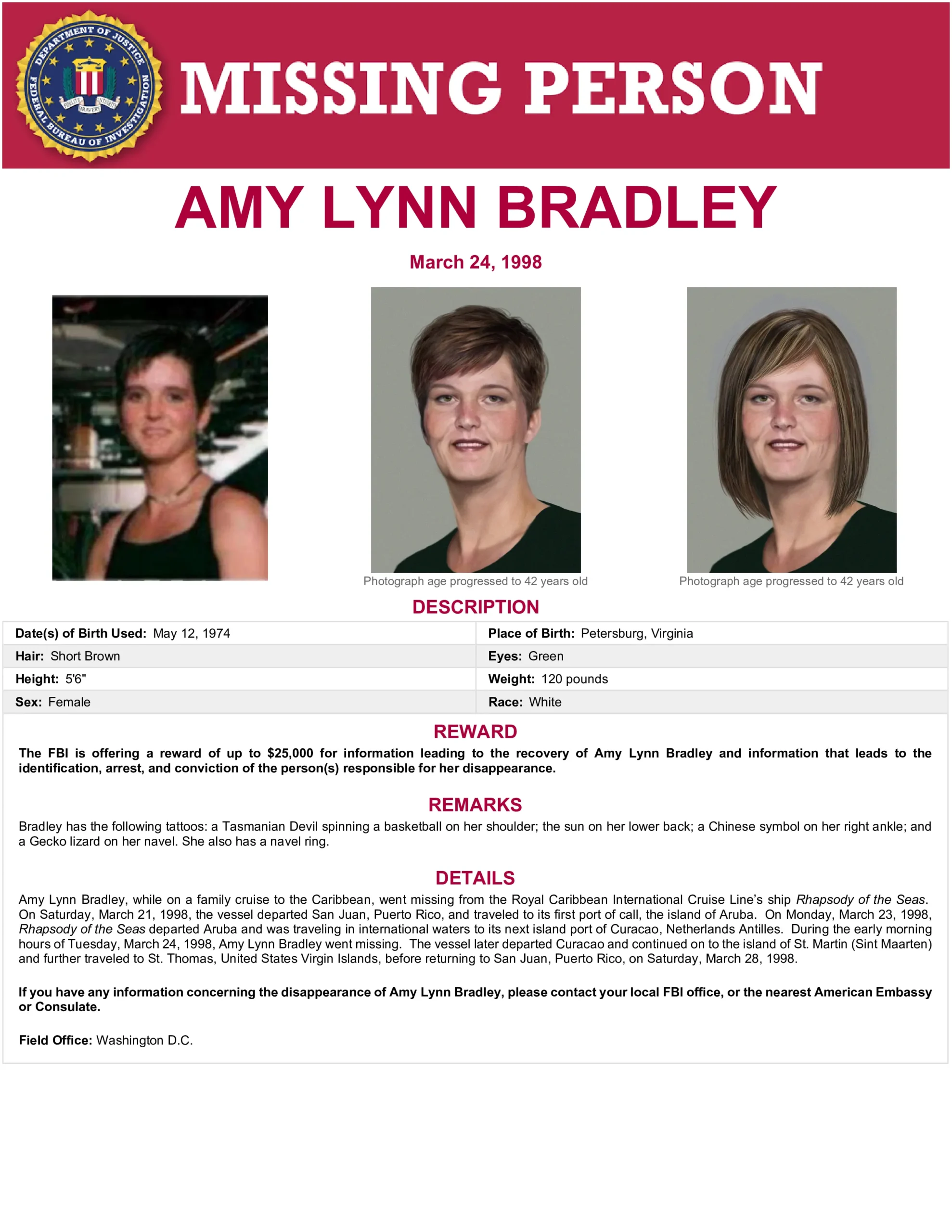 Amy Bradley Missing - Naow - Nao Missing Person